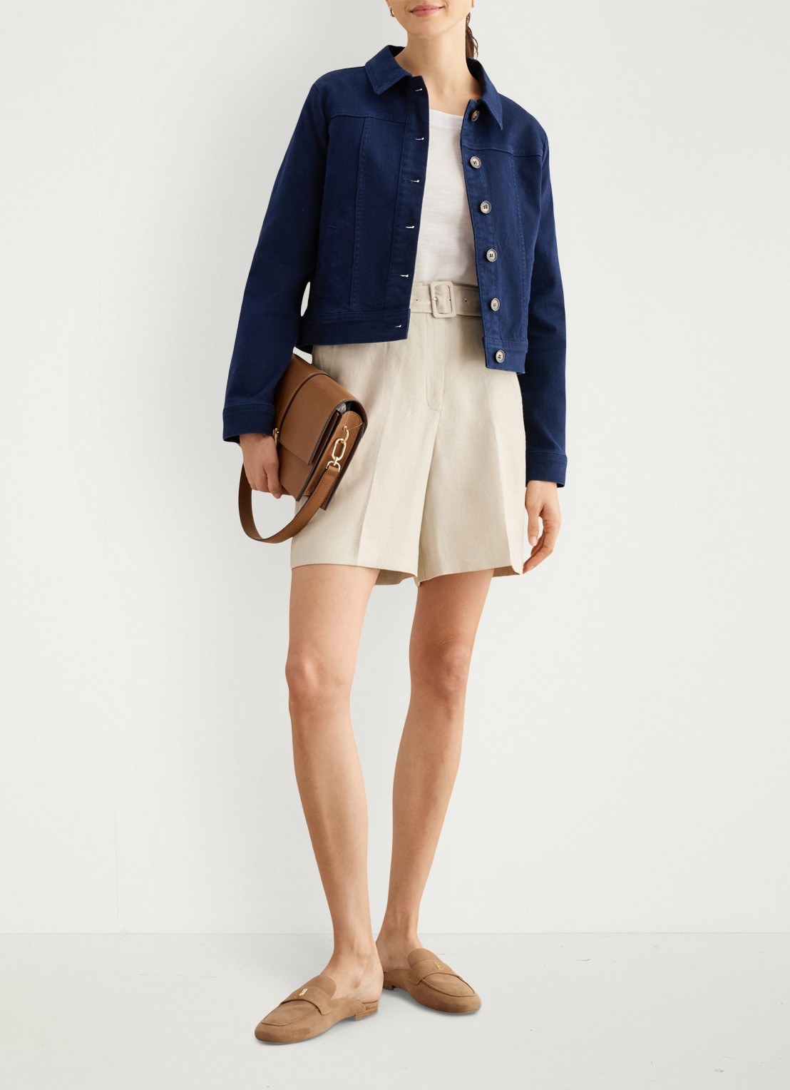 Hobbs Martie longsleeve met boothals - voorkant 2 wit