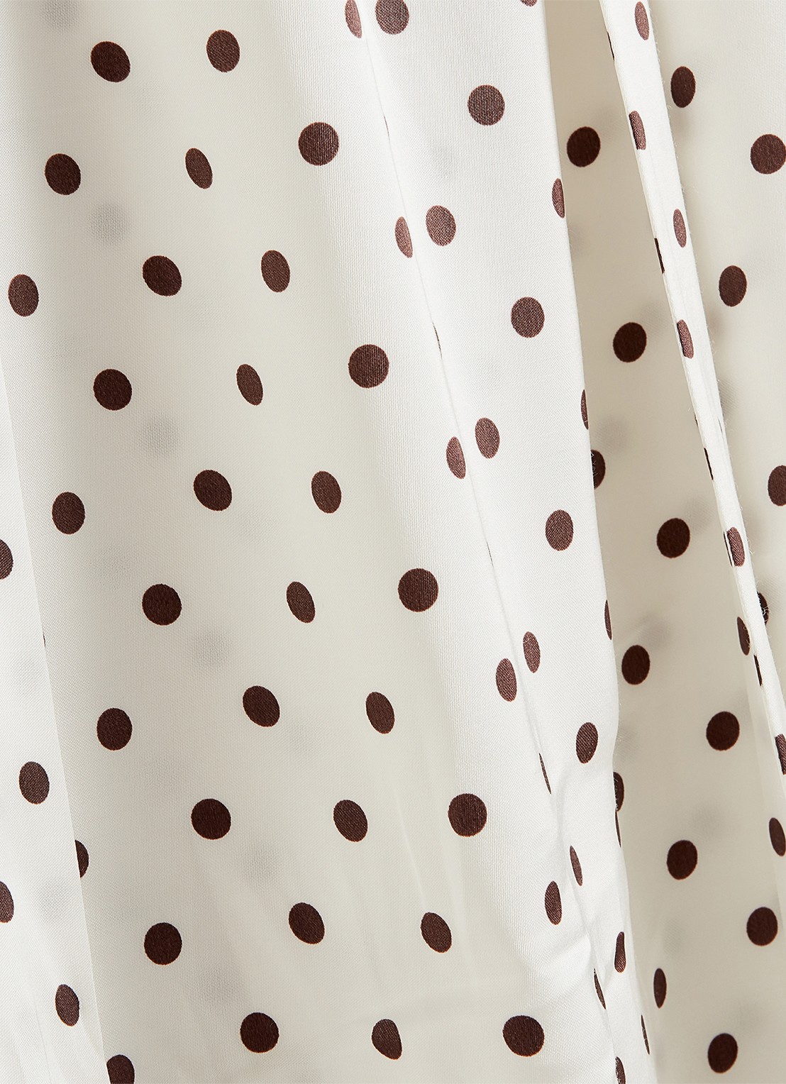 Hobbs Natasha top met stippenprint - detail 4 ivoor