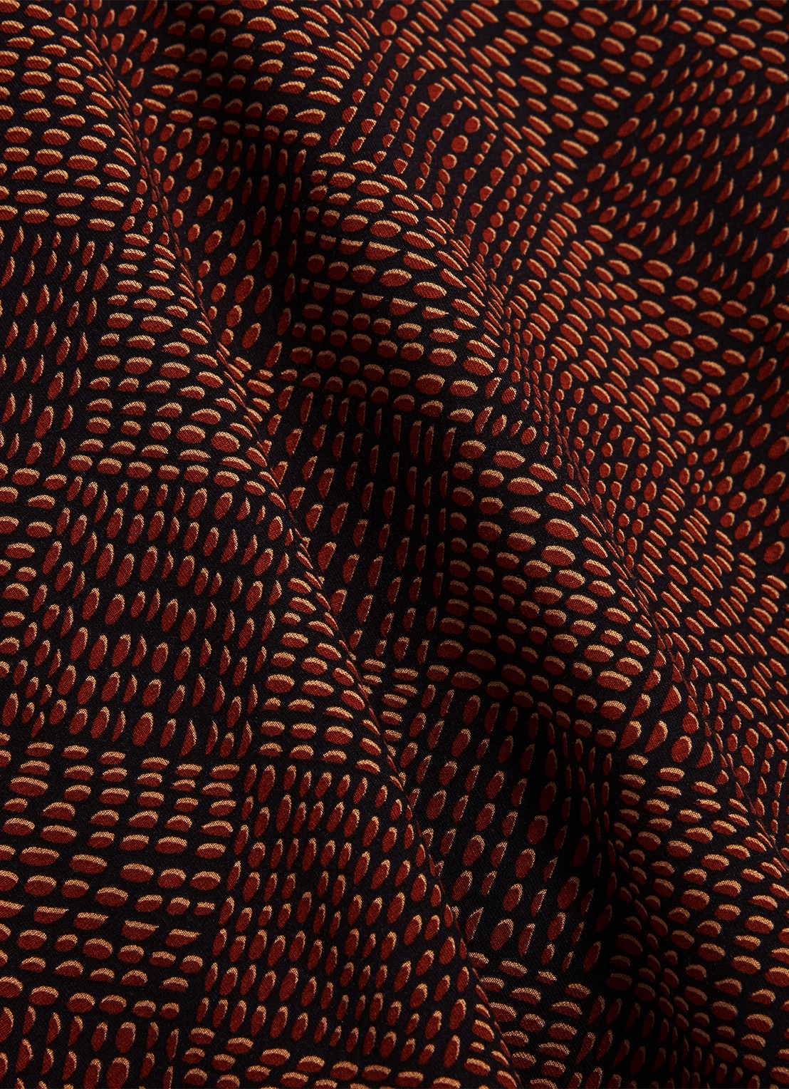 Hobbs Tarini top met print en sjaalkraag - detail 6 rood
