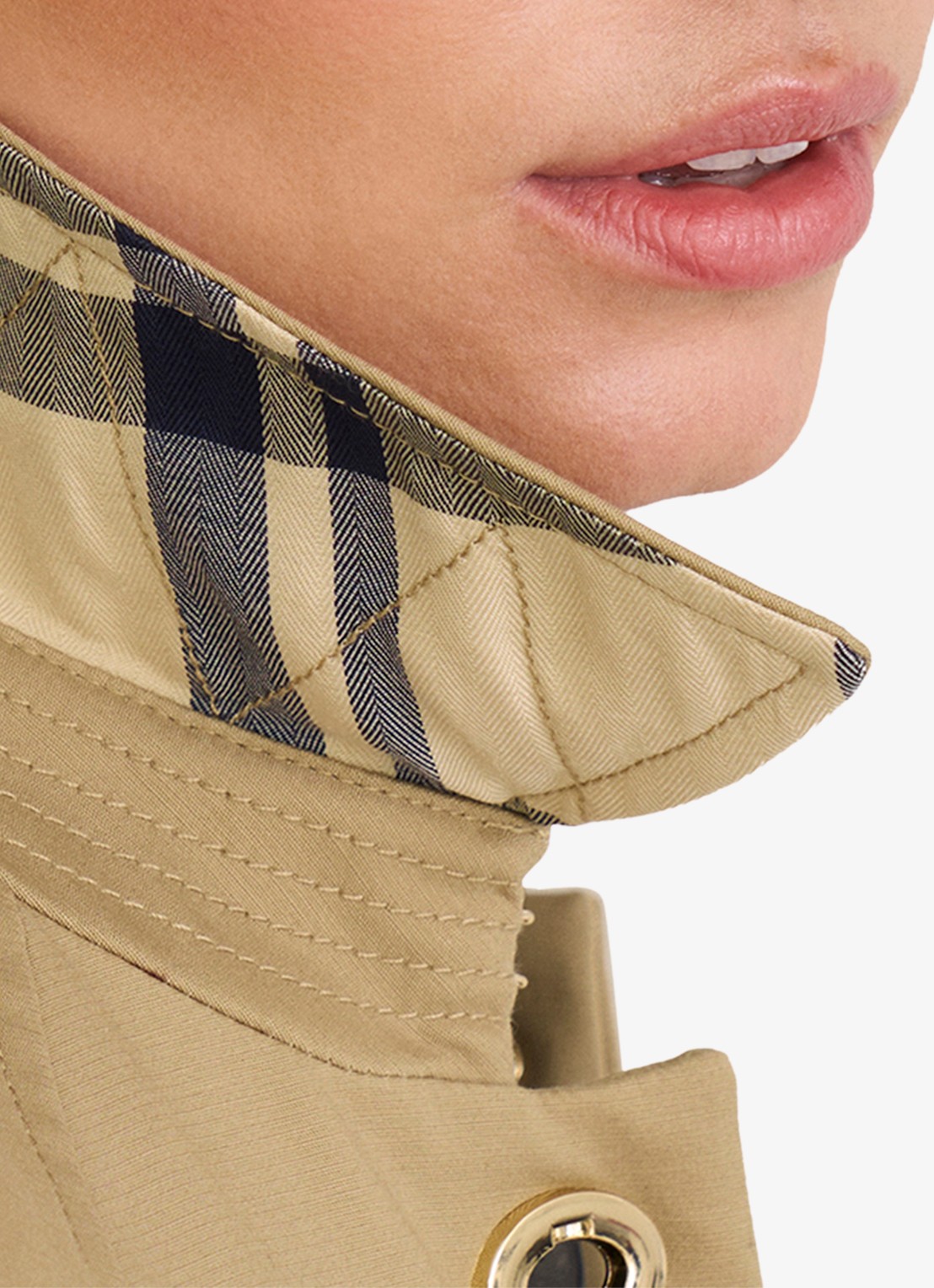 Hobbs Vivienne trenchcoat met steekzakken - detail 5 beige