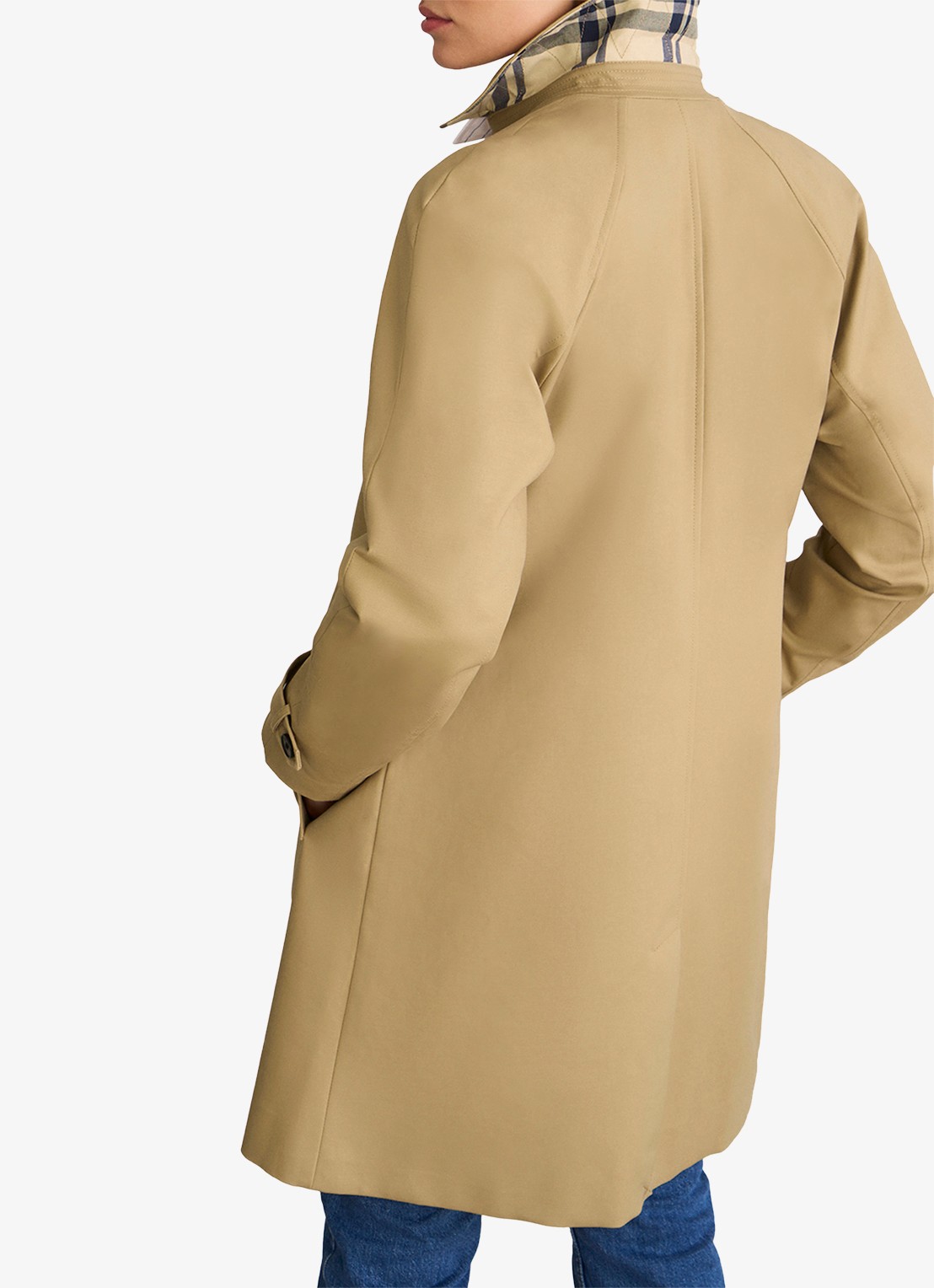 Hobbs Vivienne trenchcoat met steekzakken - detail 6 beige