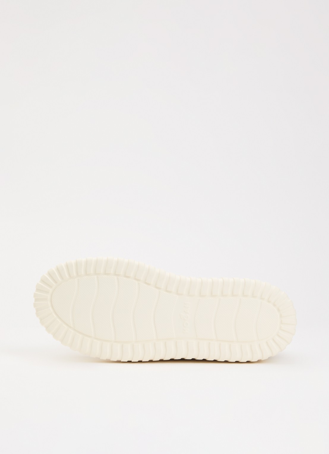 Hogan H-Stripes sneaker van suède met plateauzool - detail 6 beige