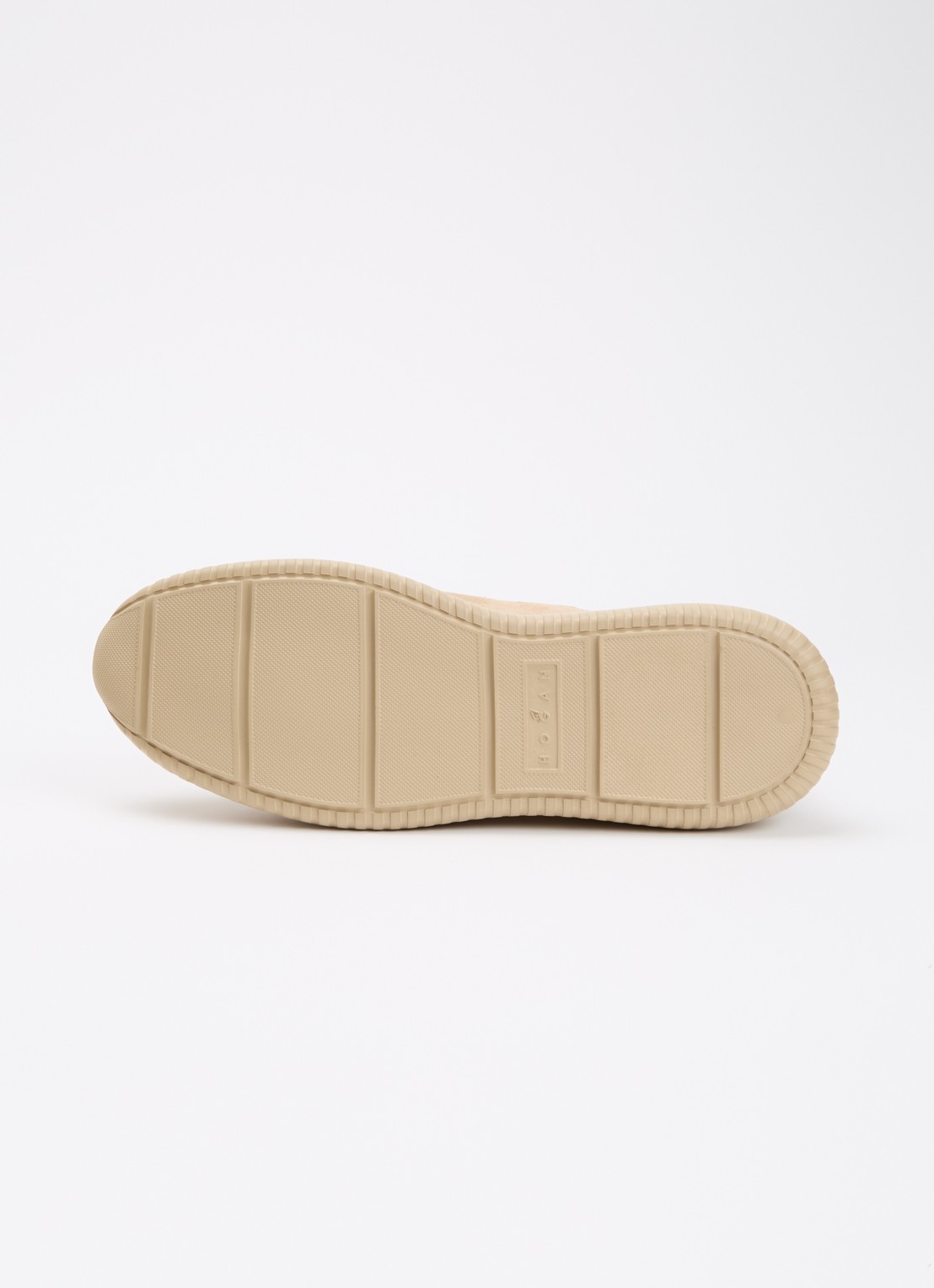 Hogan H709 New Cube sneaker van suède - detail 5 beige