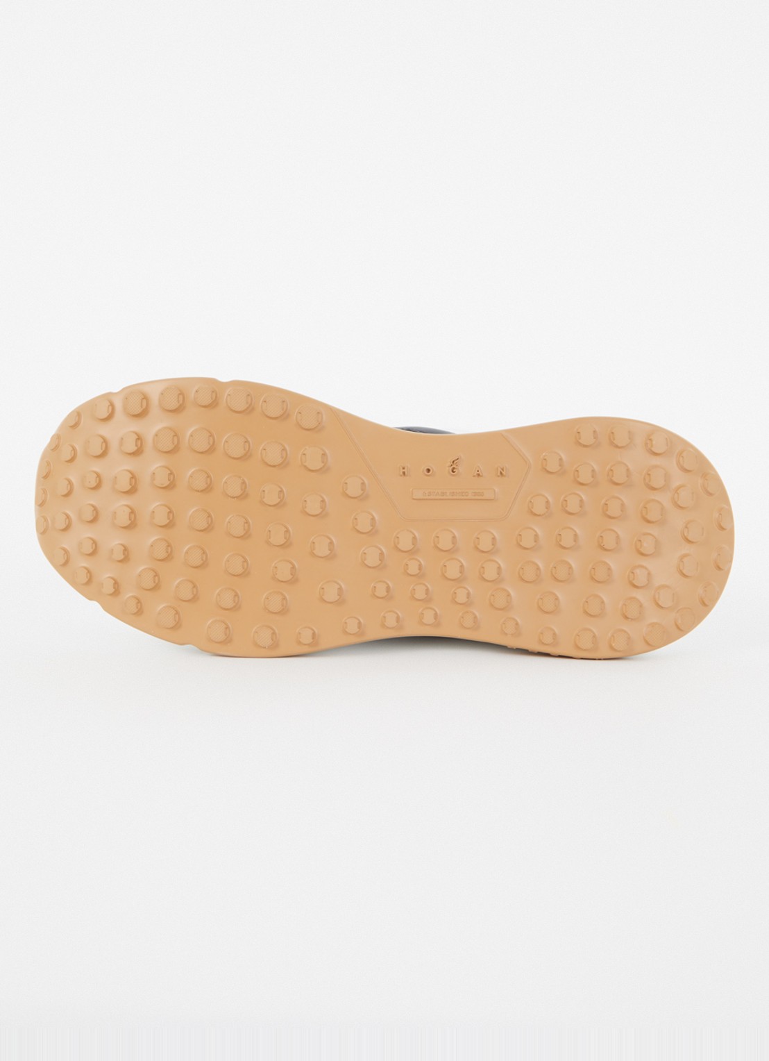 Hogan Hi-Fi sneaker van leer met suède details - detail 6 wit