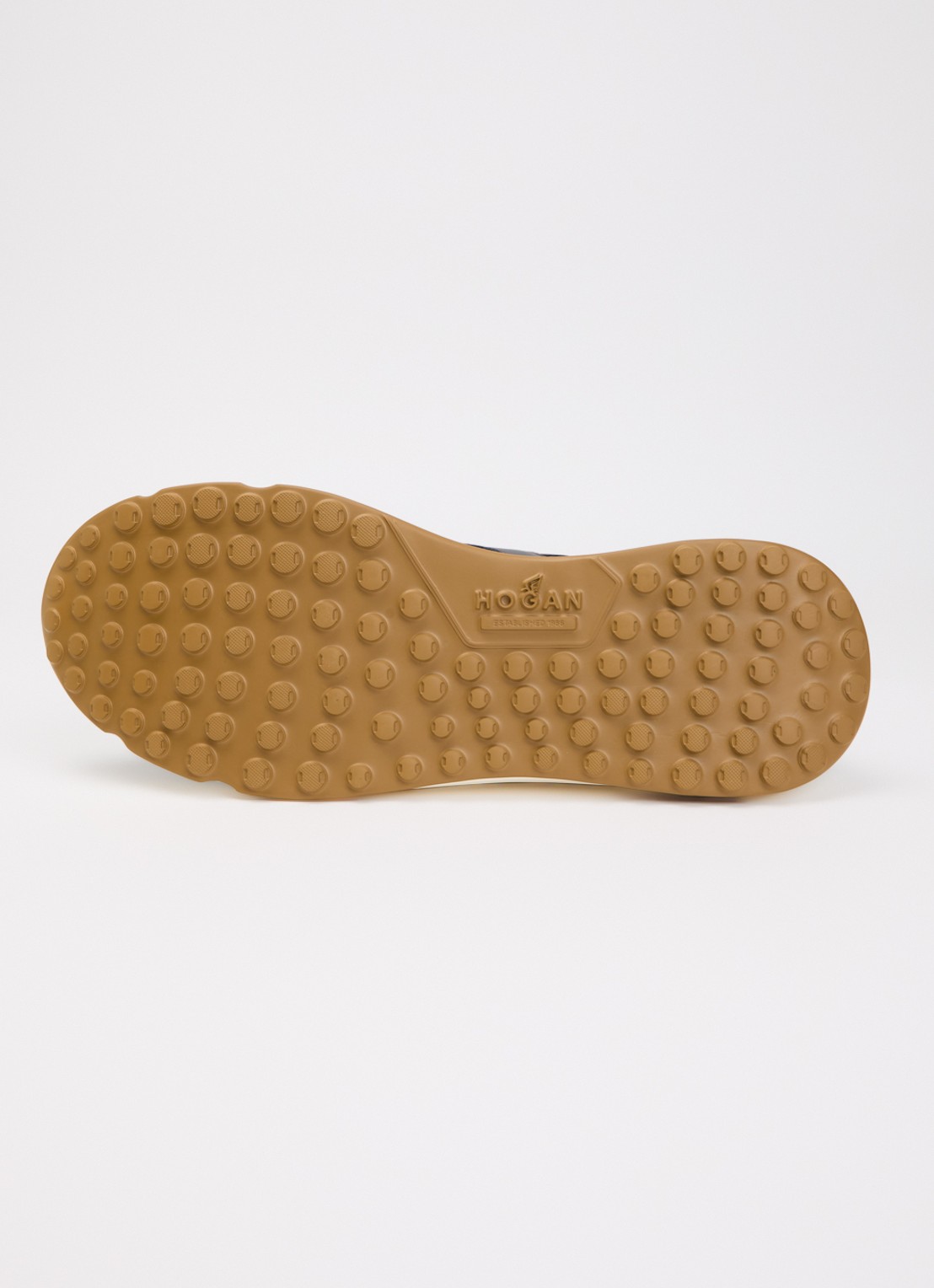 Hogan Hyperlight sneaker met suède details - detail 5 donkerblauw