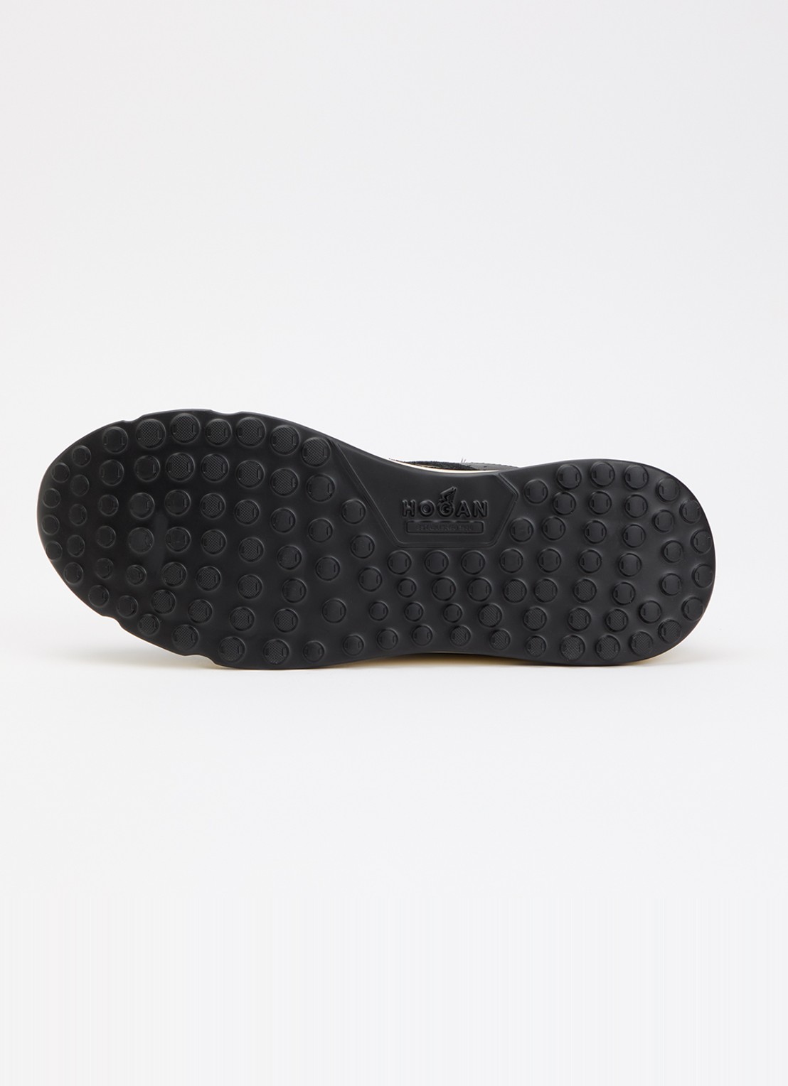Hogan Hyperlight sneaker met suède details - detail 3 donkerblauw
