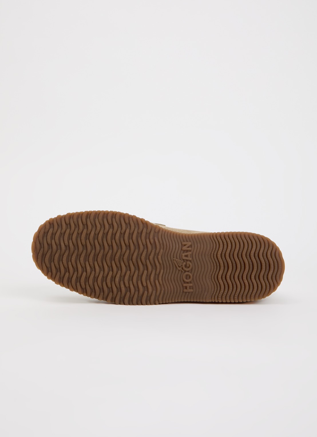 Hogan Loafer van suède - detail 3 beige
