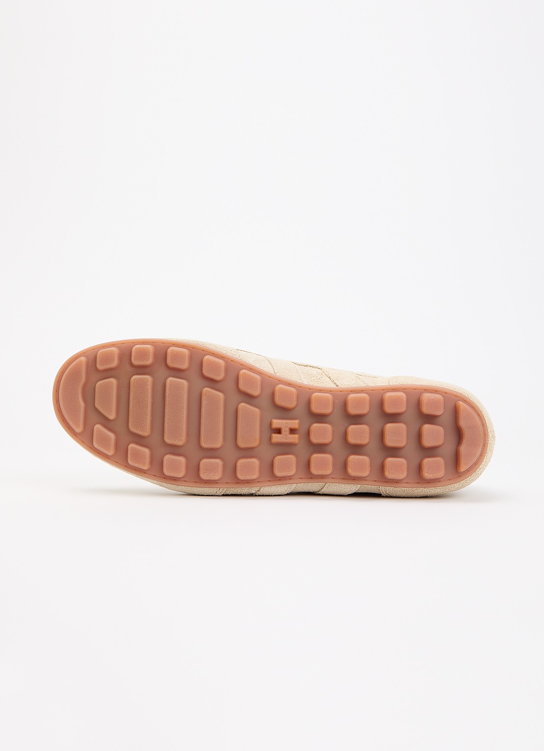 Hogan Olympia sneaker van suède - detail 6 beige