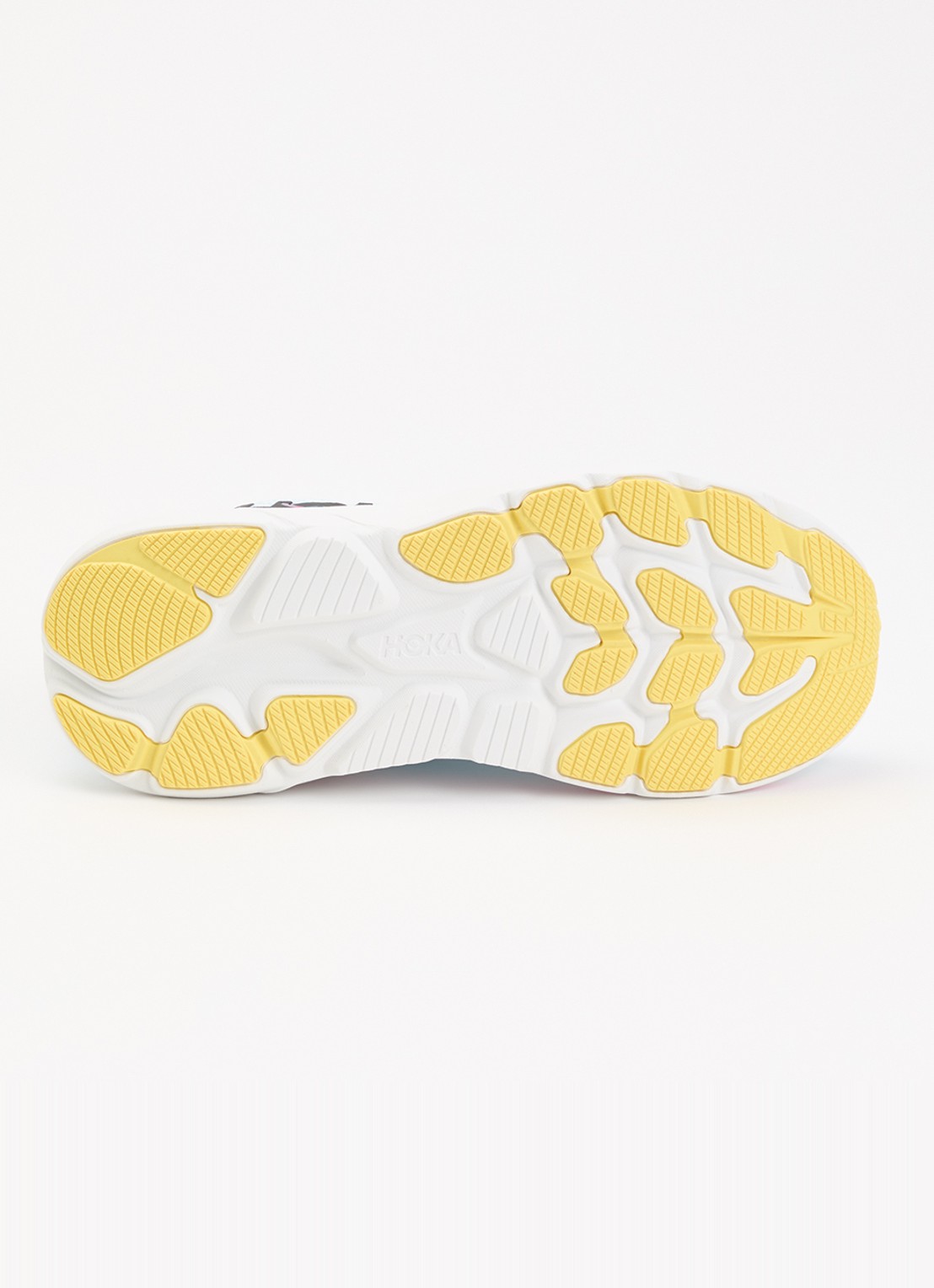 HOKA Clifton 10 sneaker met mesh details - detail 4 lichtblauw