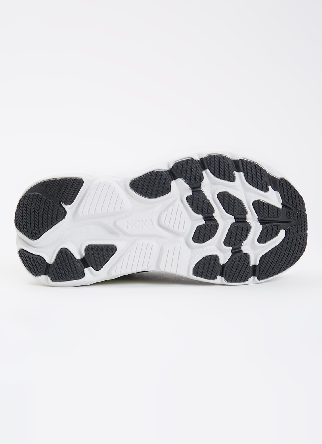 HOKA Clifton 10 sneaker met mesh details - detail zwart