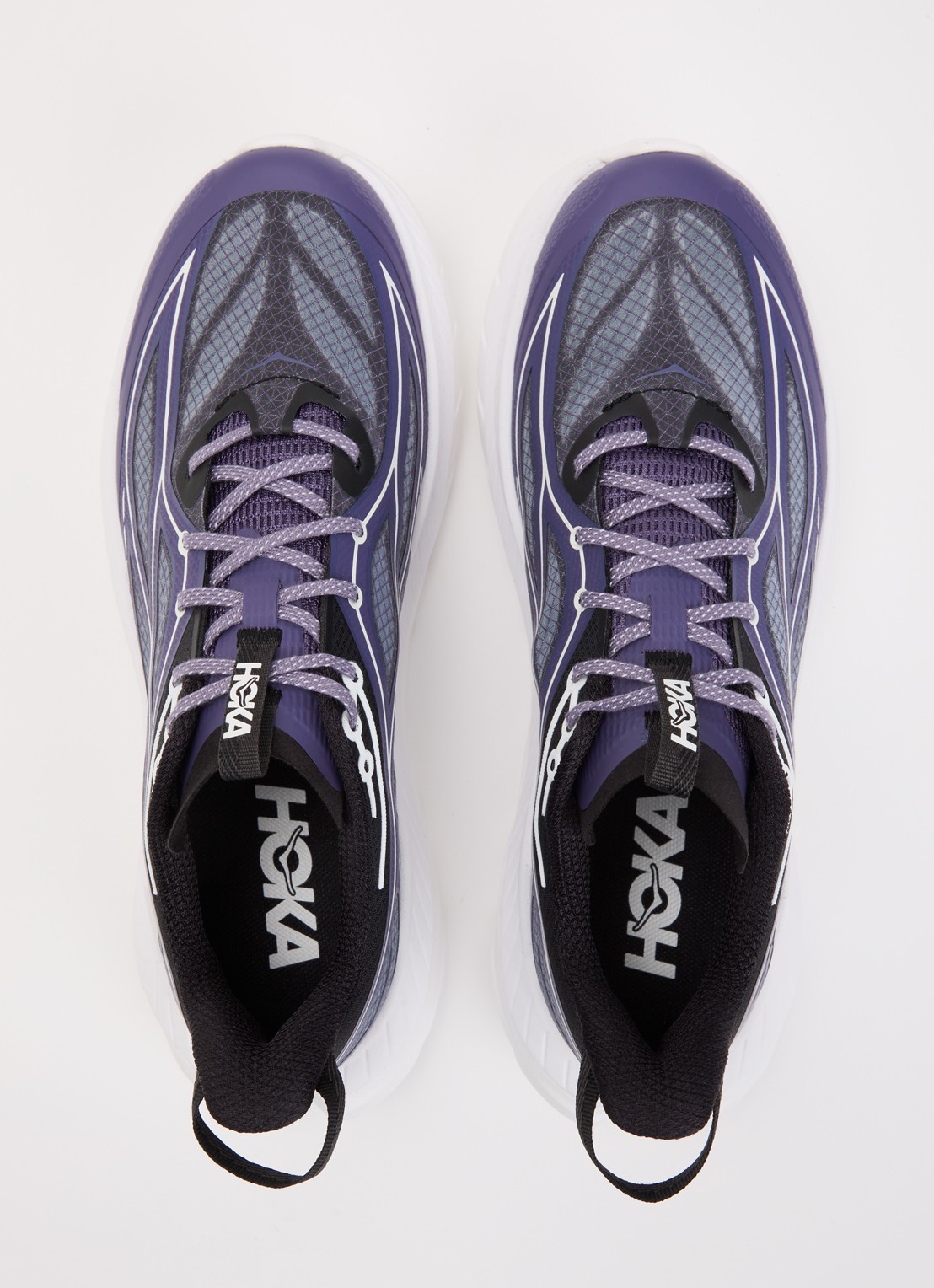 HOKA Mach Remastered sneaker met details van mach - detail 3 paars