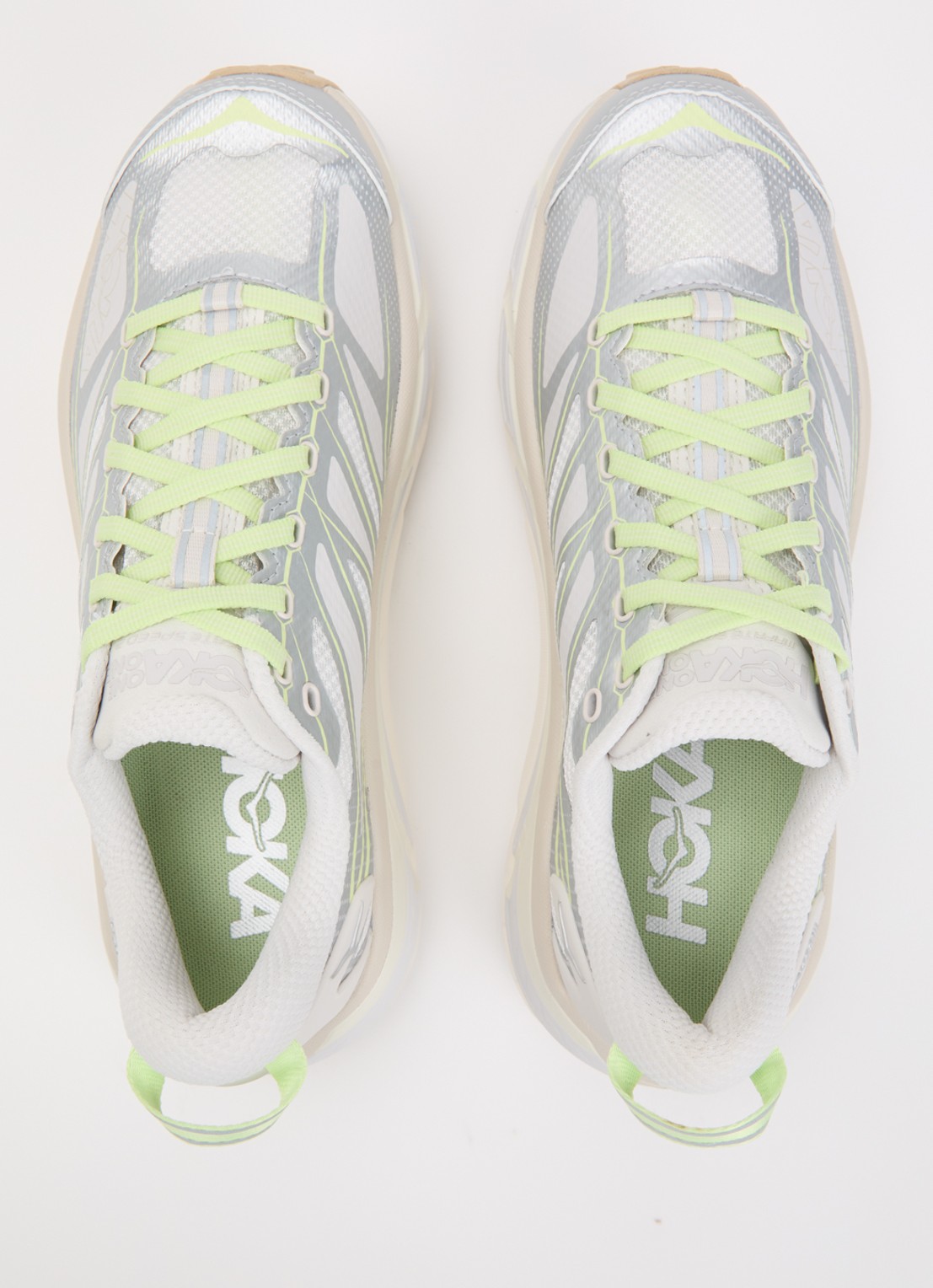 HOKA Mafate Speed 2 sneaker met logo - detail 4 zilver