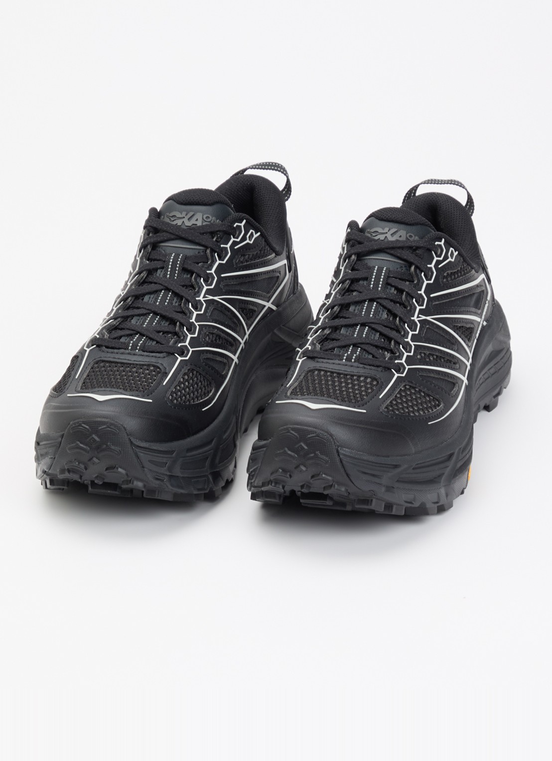 HOKA Mafate Speed 2 sneaker van mesh - detail 2 zwart