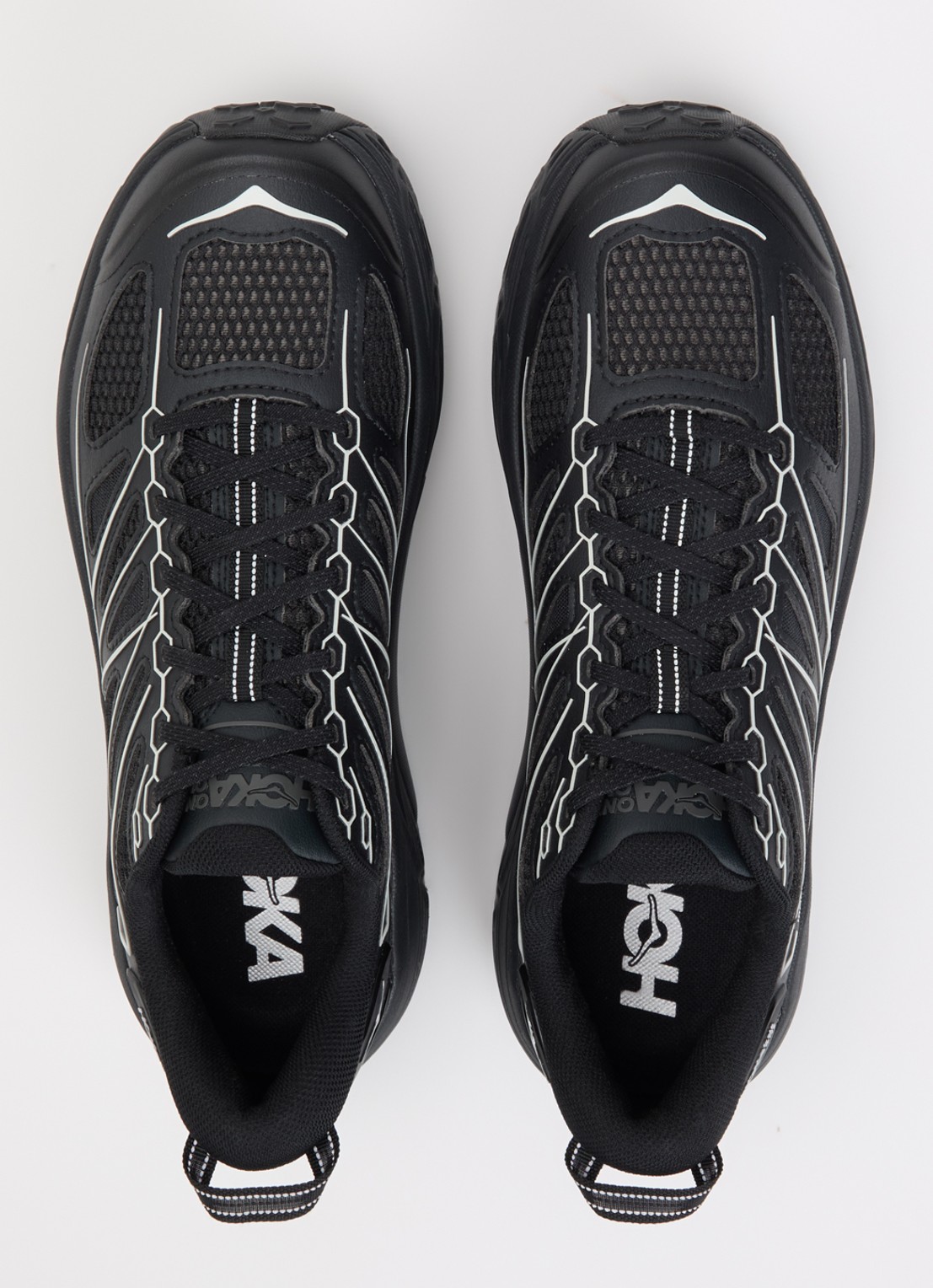 HOKA Mafate Speed 2 sneaker van mesh - detail 3 zwart