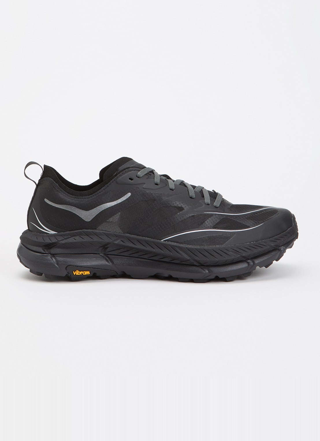 HOKA Mafate Speed 4 Lite sneaker met mesh details - voorkant 2 zwart