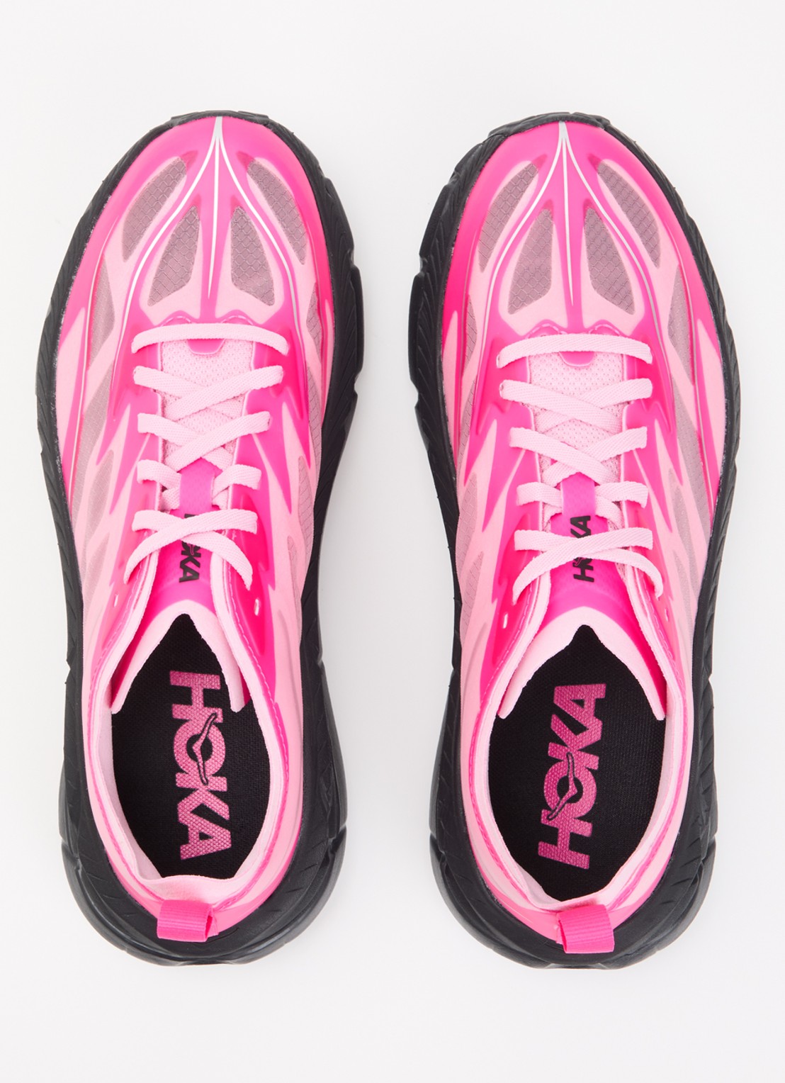 HOKA Mafate Speed 4 Lite sneaker met mesh details - detail 3 roze