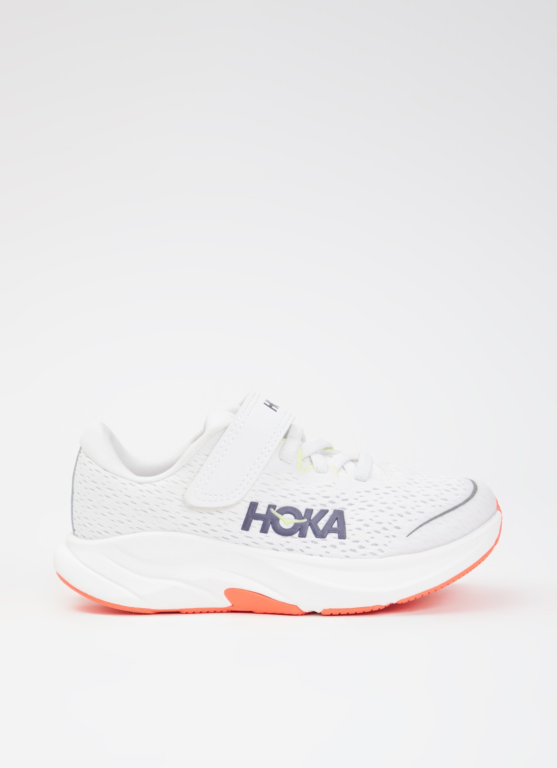 HOKA Rincoin 4 sneakers van mesh met logo - voorkant 2 wit