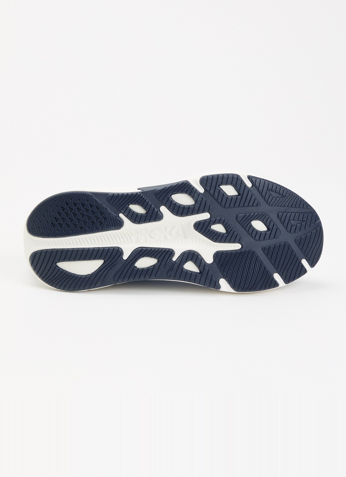 HOKA Rincon 4 sneaker met gebreid bovenwerk - detail 4 blauw