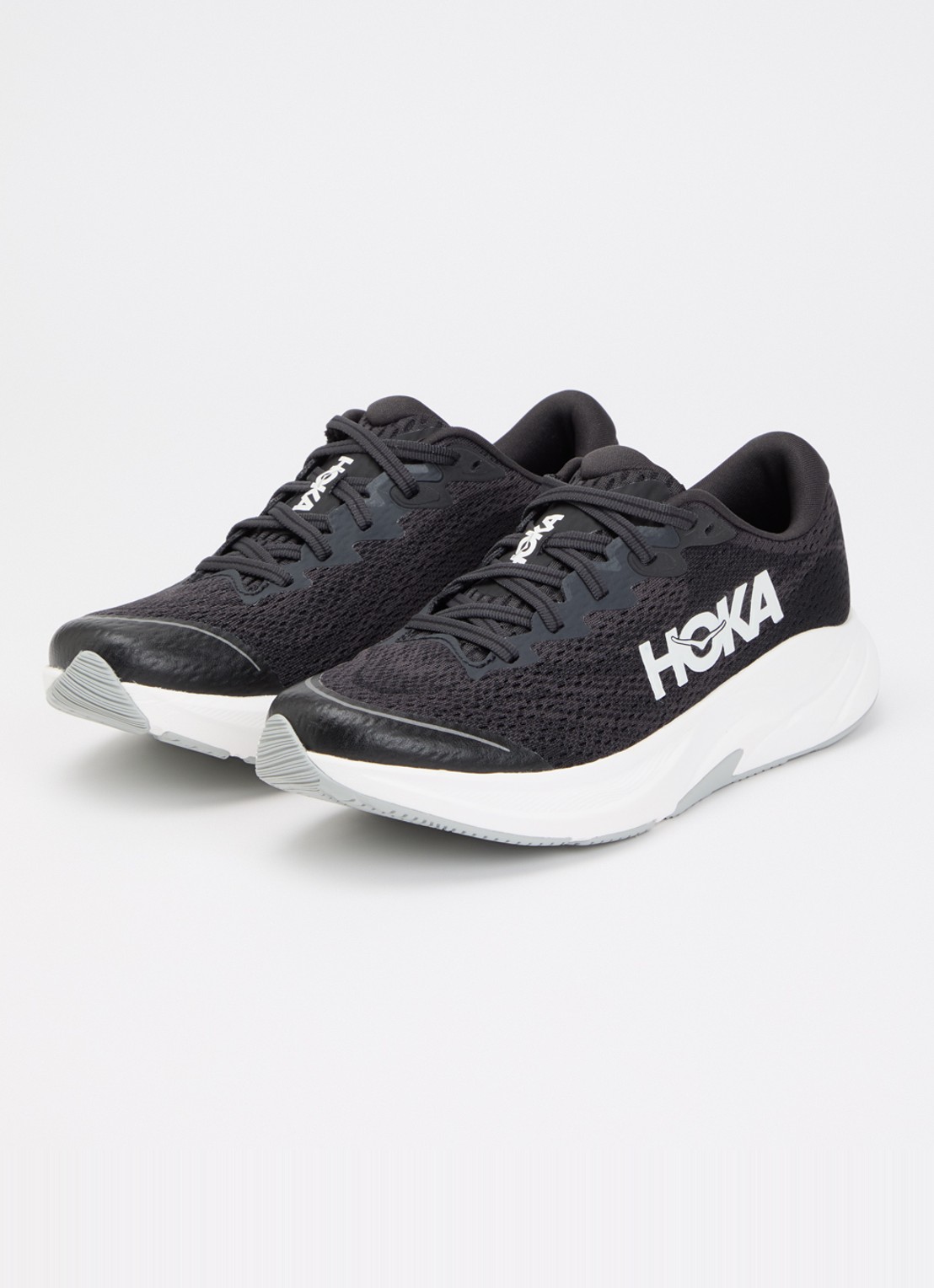 HOKA Rincon sneaker met details van mesh - detail zwart