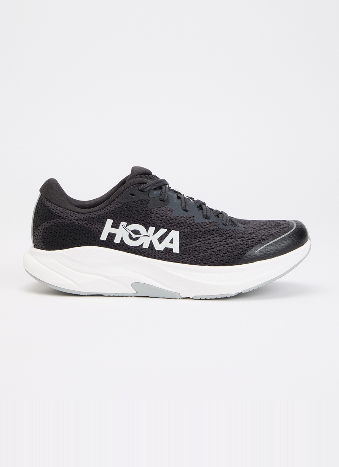 HOKA Rincon sneaker met details van mesh - voorkant 4 zwart