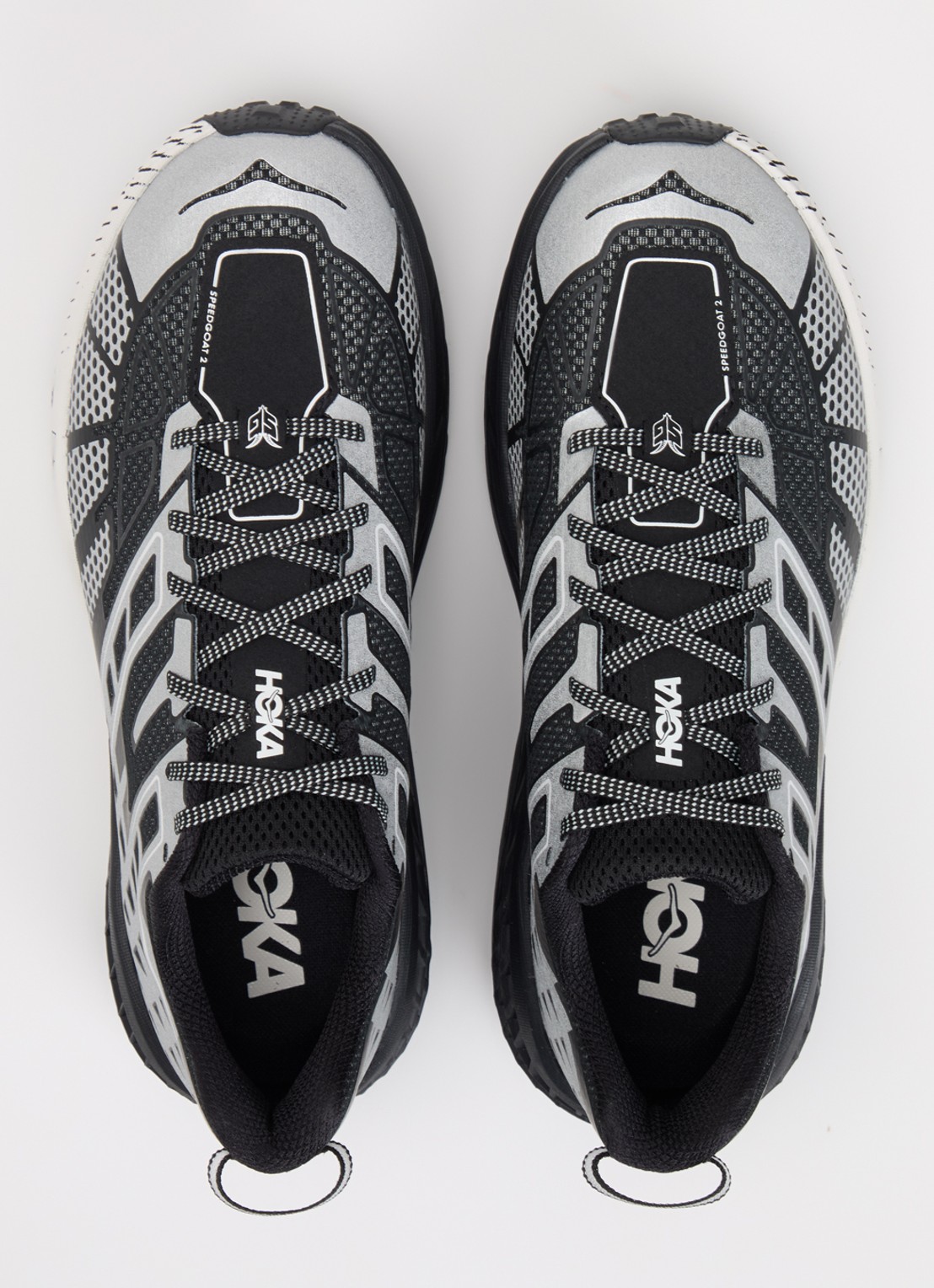 HOKA Speedgoat 2 sneaker van mesh met logo - detail 4 zwart