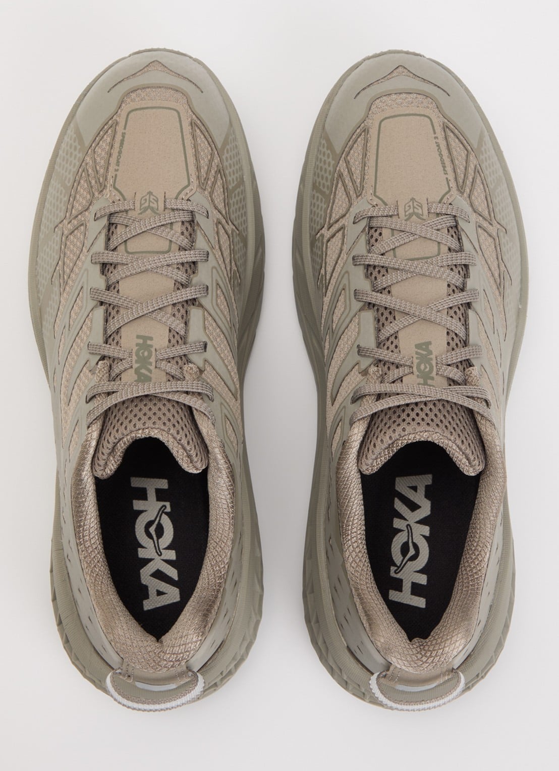 HOKA Speedgoat 2 sneaker van mesh met logo - detail 3 mosgroen