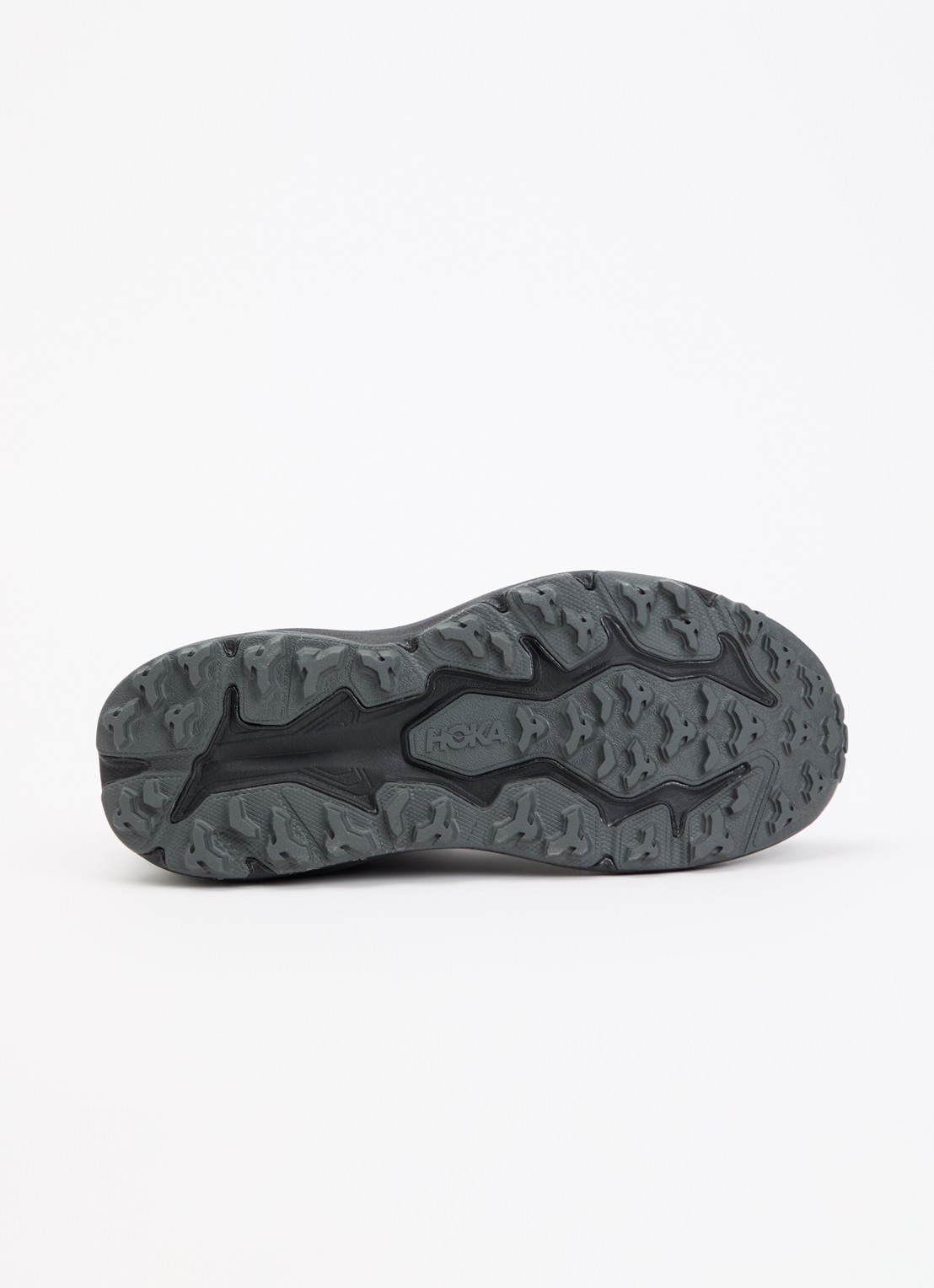 HOKA Speedgoat 6 sneaker met gebreid bovenwerk en logo - detail 4 zwart
