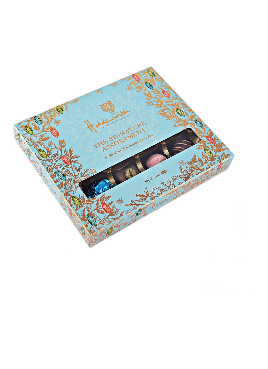 Holdsworth The Signature chocolade bonbons 160 gram - voorkant undefined