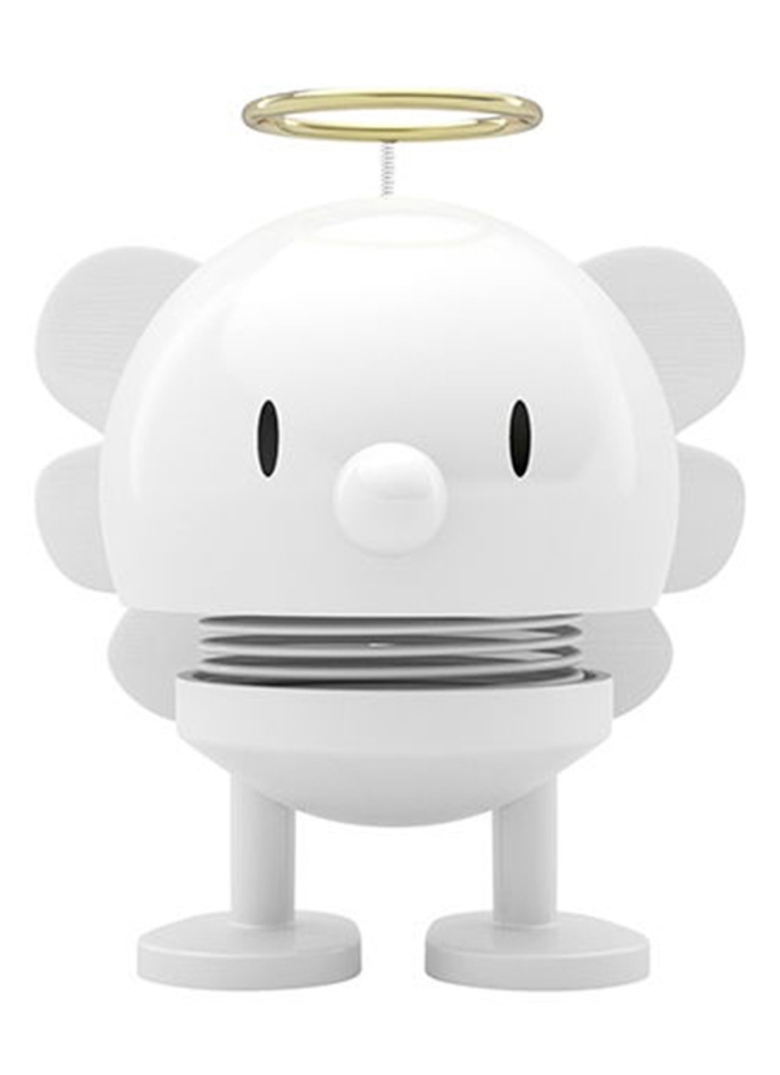 Hoptimist Angel Bumble S ornament 7,5 cm - voorkant 2 wit