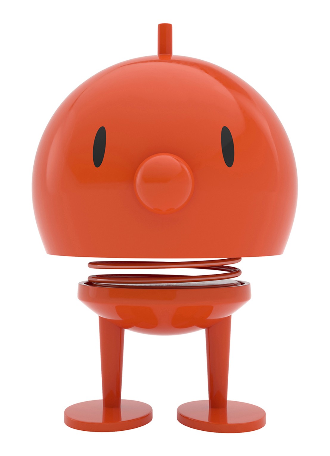 Hoptimist Bumble L ornament 15 cm  - voorkant oranjerood