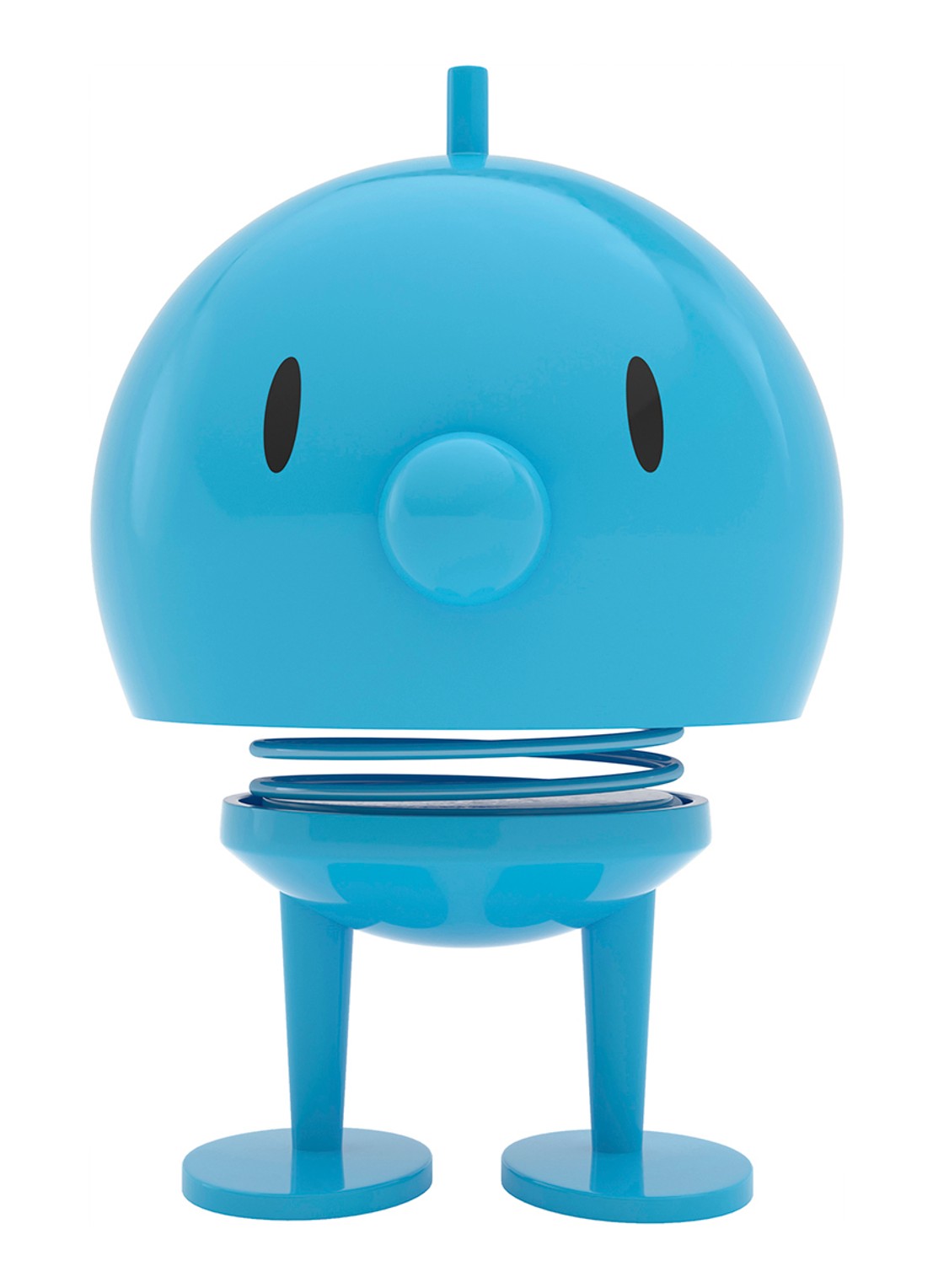 Hoptimist Bumble L ornament 15 cm  - voorkant turquoise