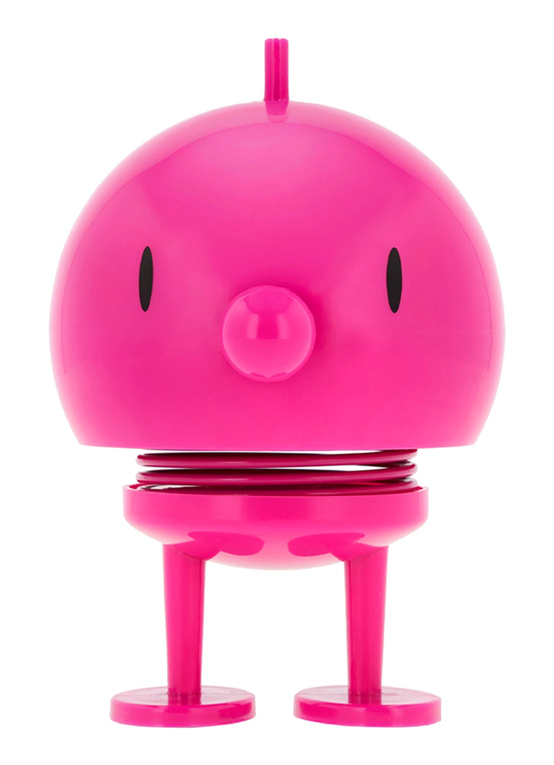 Hoptimist Bumble M ornament 9,5 cm - voorkant 6 roze