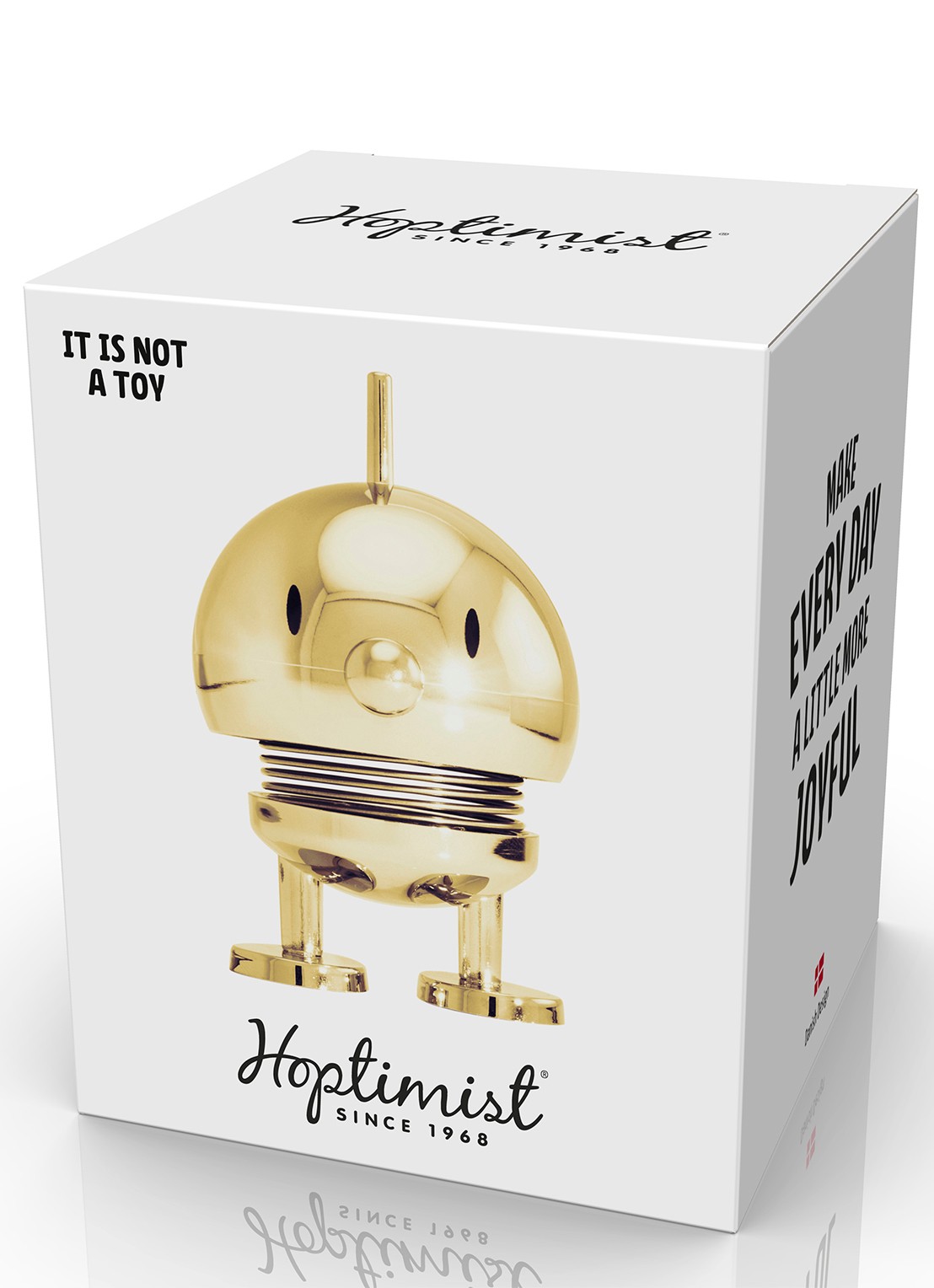 Hoptimist Bumble S ornament 7,6 cm - detail 2 goud