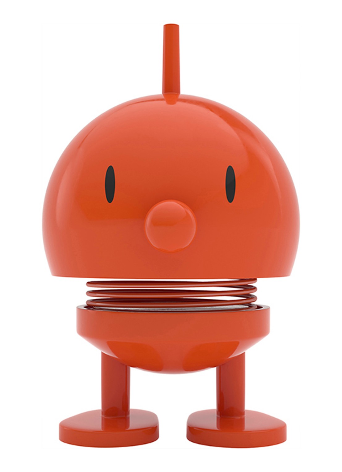 Hoptimist Bumble S ornament 7,6 cm - voorkant oranjerood