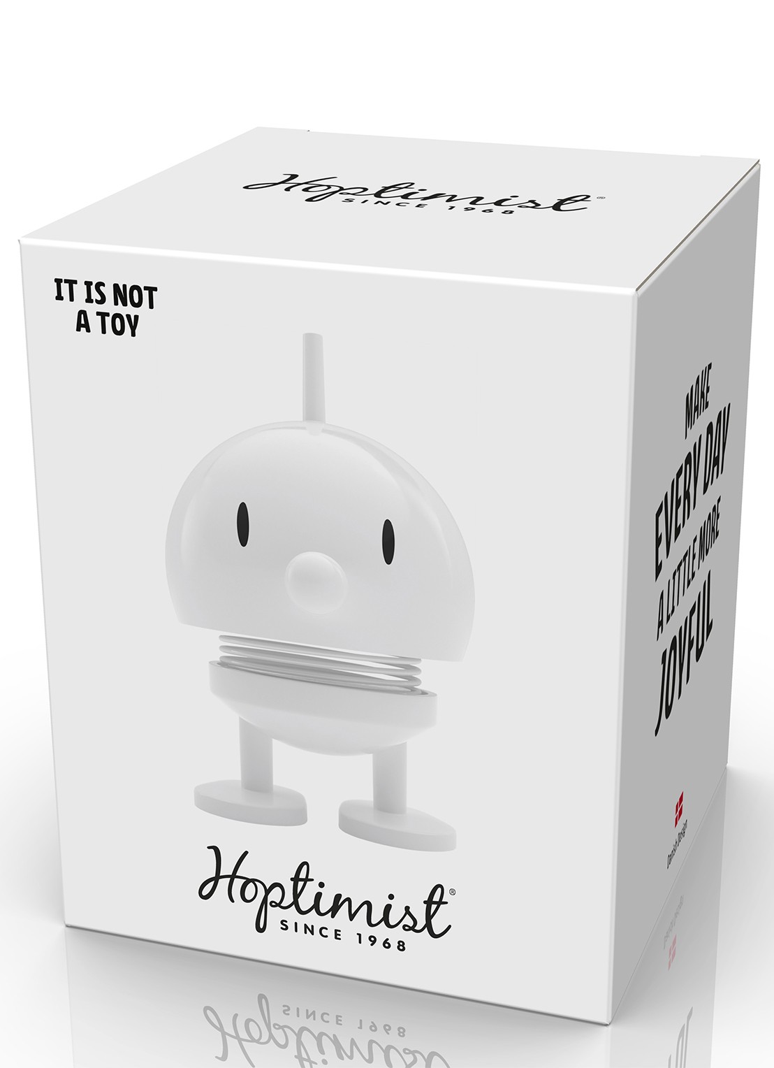Hoptimist Bumble S ornament 7,6 cm - detail 3 wit