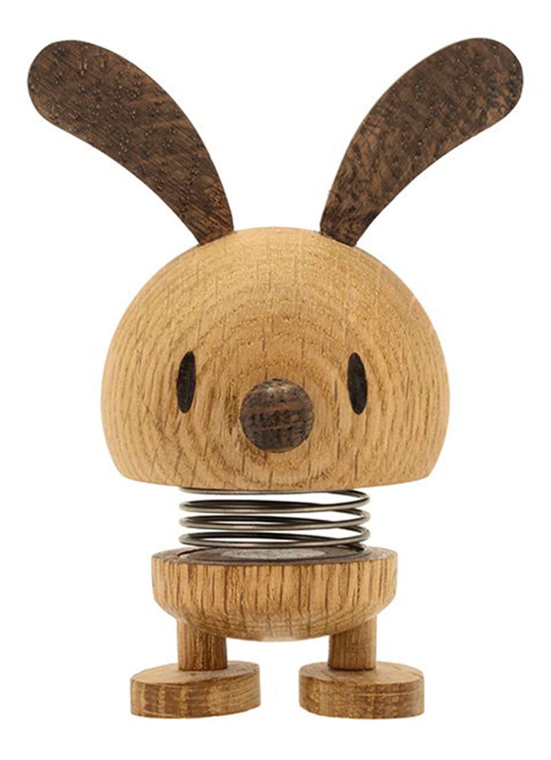 Hoptimist Bunny S ornament 9 cm - voorkant bruin