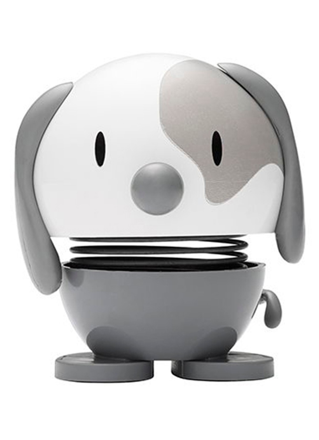 Hoptimist Dog Cool ornament 6,9 cm - voorkant 2 grijs