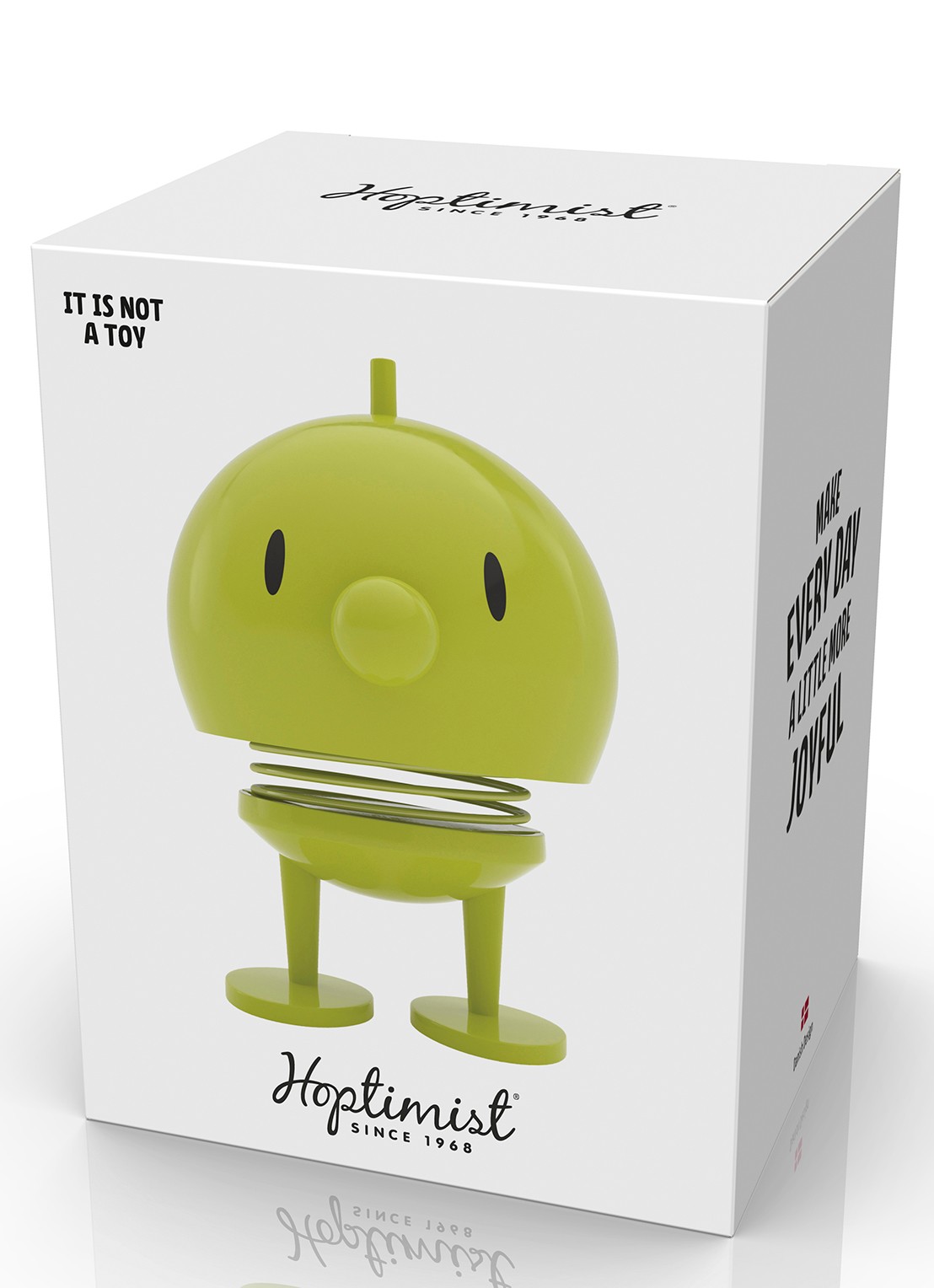 Hoptimist Hoptimist Bumble M ornament 9,5 cm - detail 3 lime