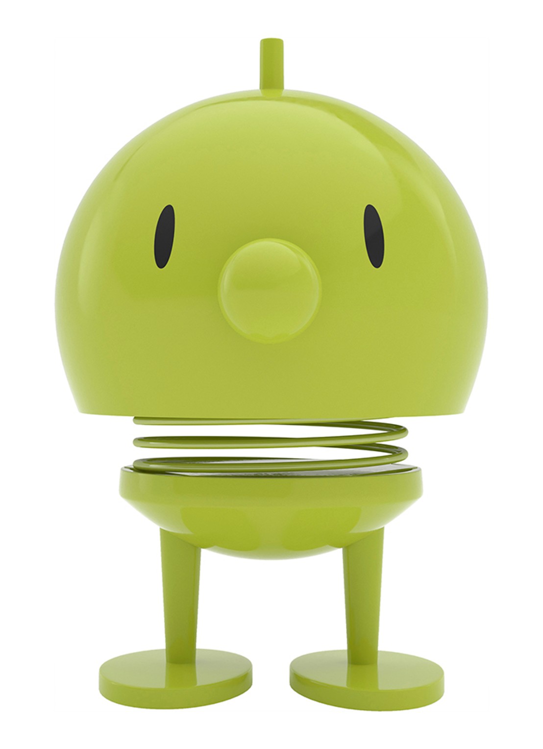 Hoptimist Hoptimist Bumble M ornament 9,5 cm - voorkant lime
