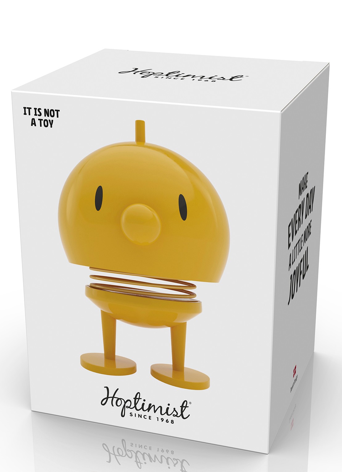 Hoptimist Hoptimist Bumble M ornament 9,5 cm - detail 3 geel