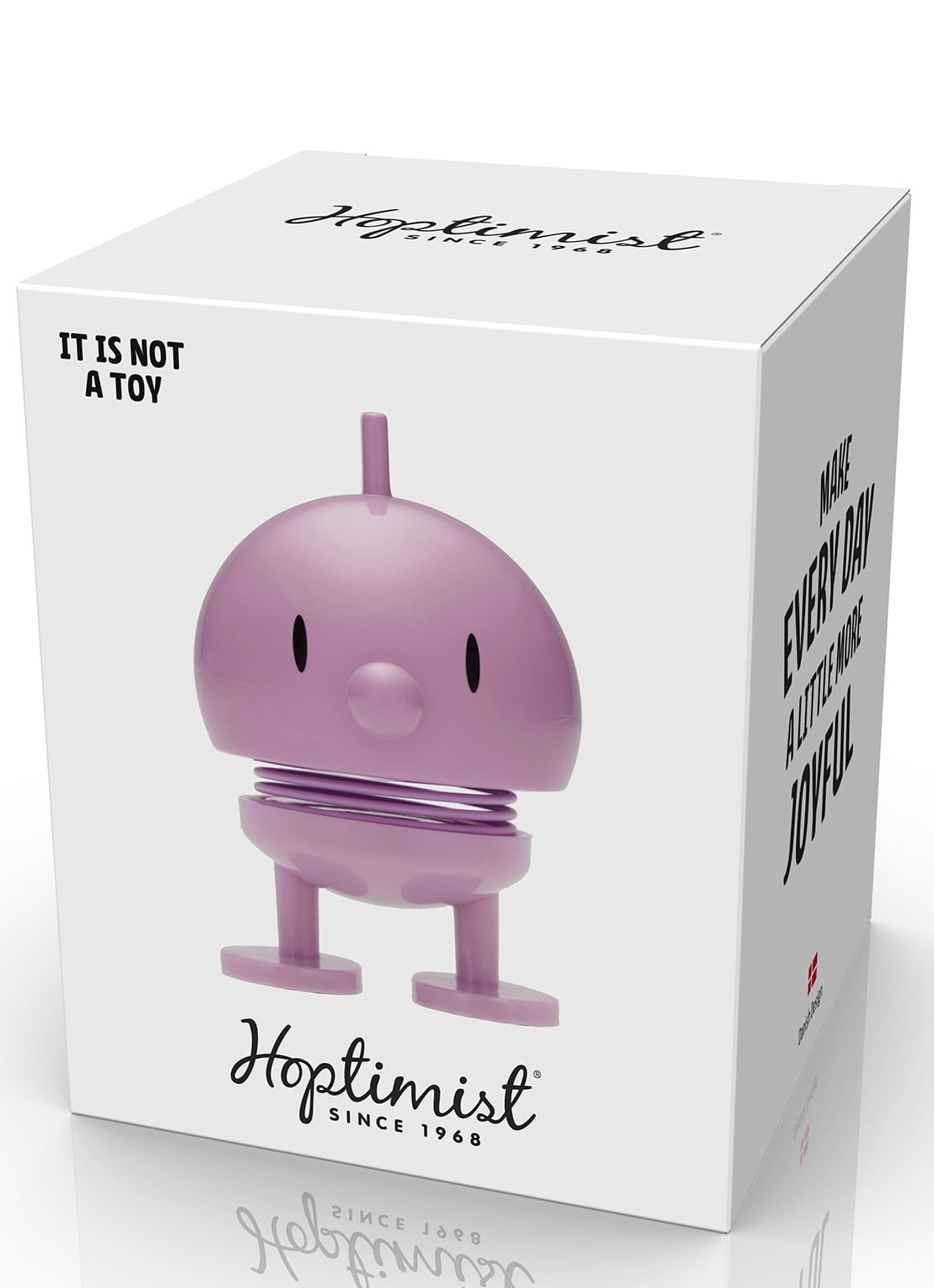 Hoptimist Hoptimist Bumble S ornament 7,6 cm - detail 3 lavendel