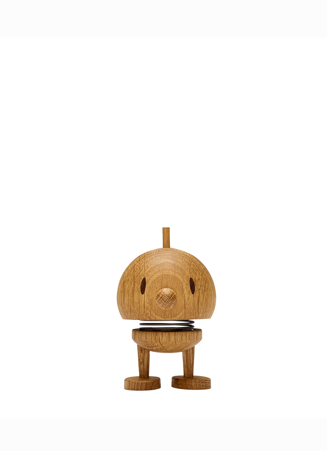 Hoptimist Hoptimist Bumble S ornament 7,6 cm - voorkant lichtbruin