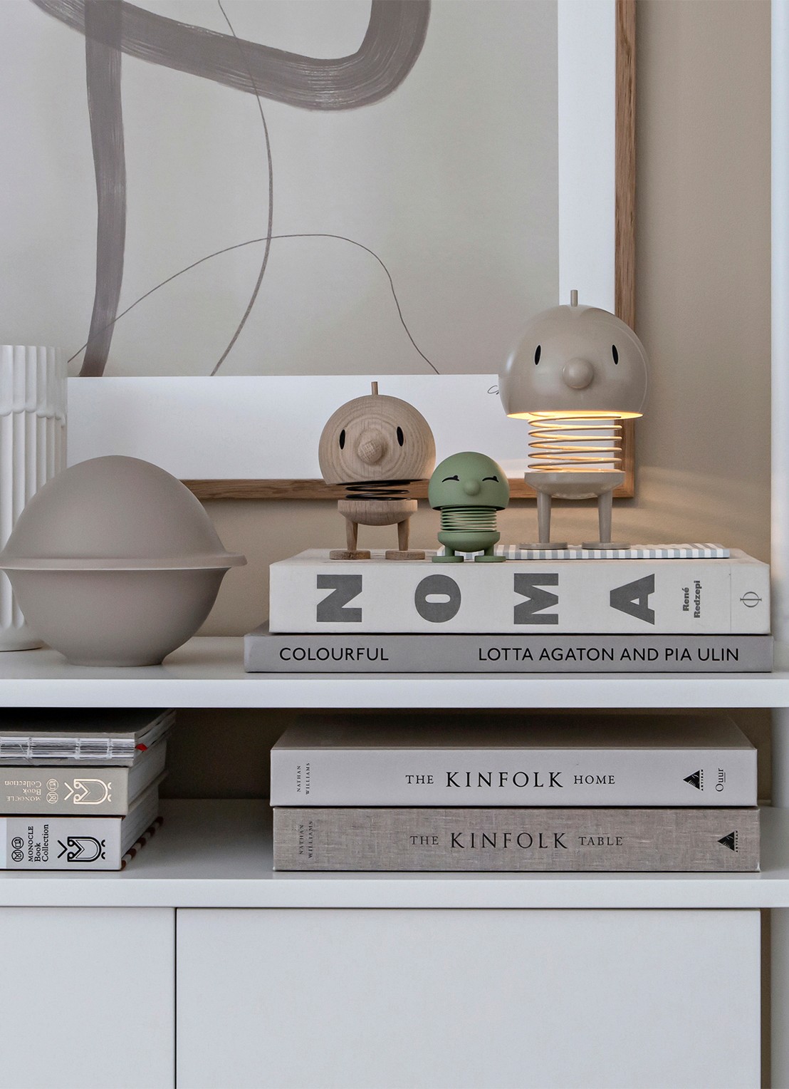 Hoptimist Led lamp L 15 cm - voorkant 4 beige