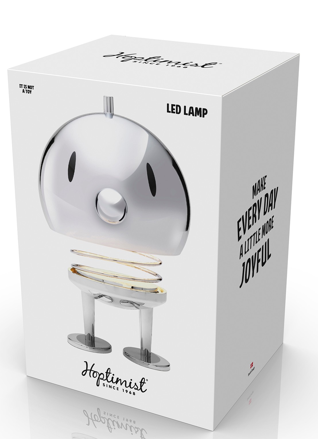 Hoptimist Led lamp XL 24 cm - detail 2 zilver