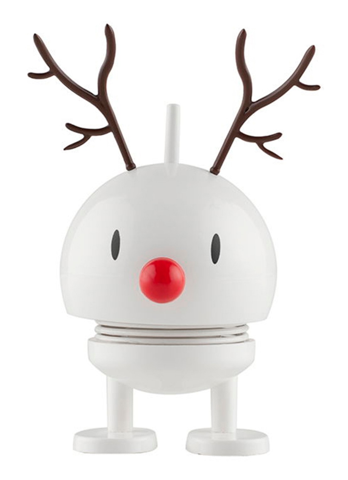 Hoptimist Reindeer Bumble S ornament 9,5 cm - voorkant 2 wit