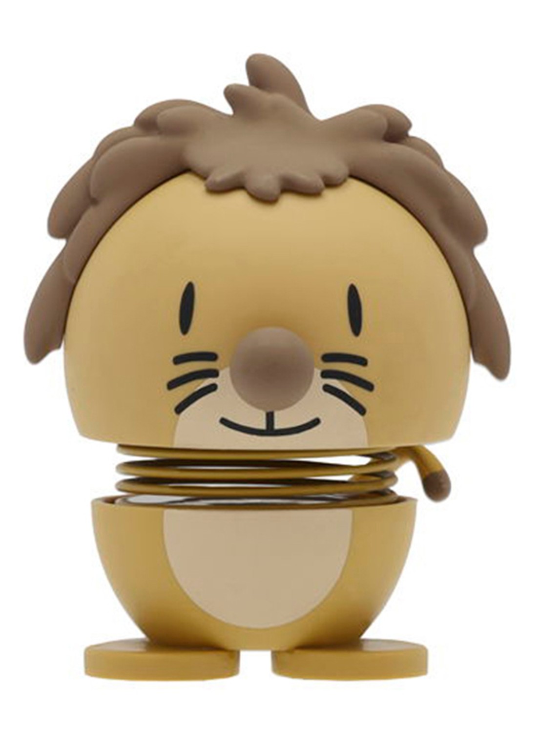 Hoptimist Soft Lion S ornament 7,6 cm - voorkant 2 oranje
