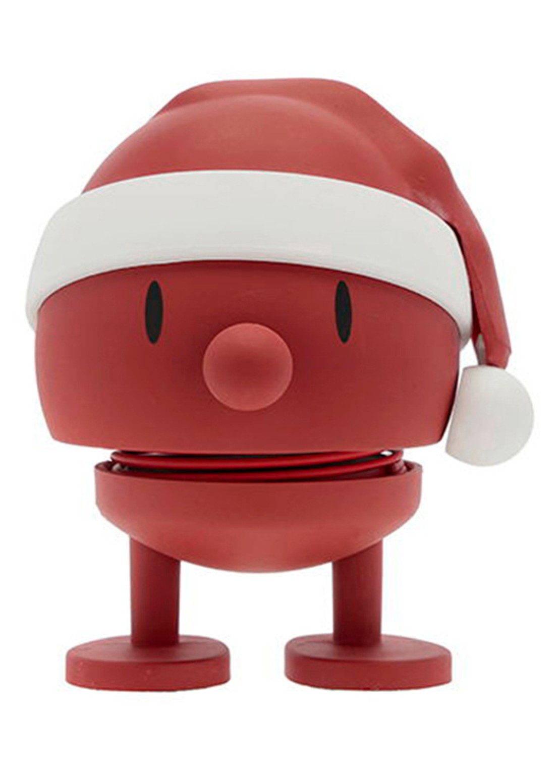 Hoptimist Soft Santa Bumble S ornament 7,2 cm - voorkant rood