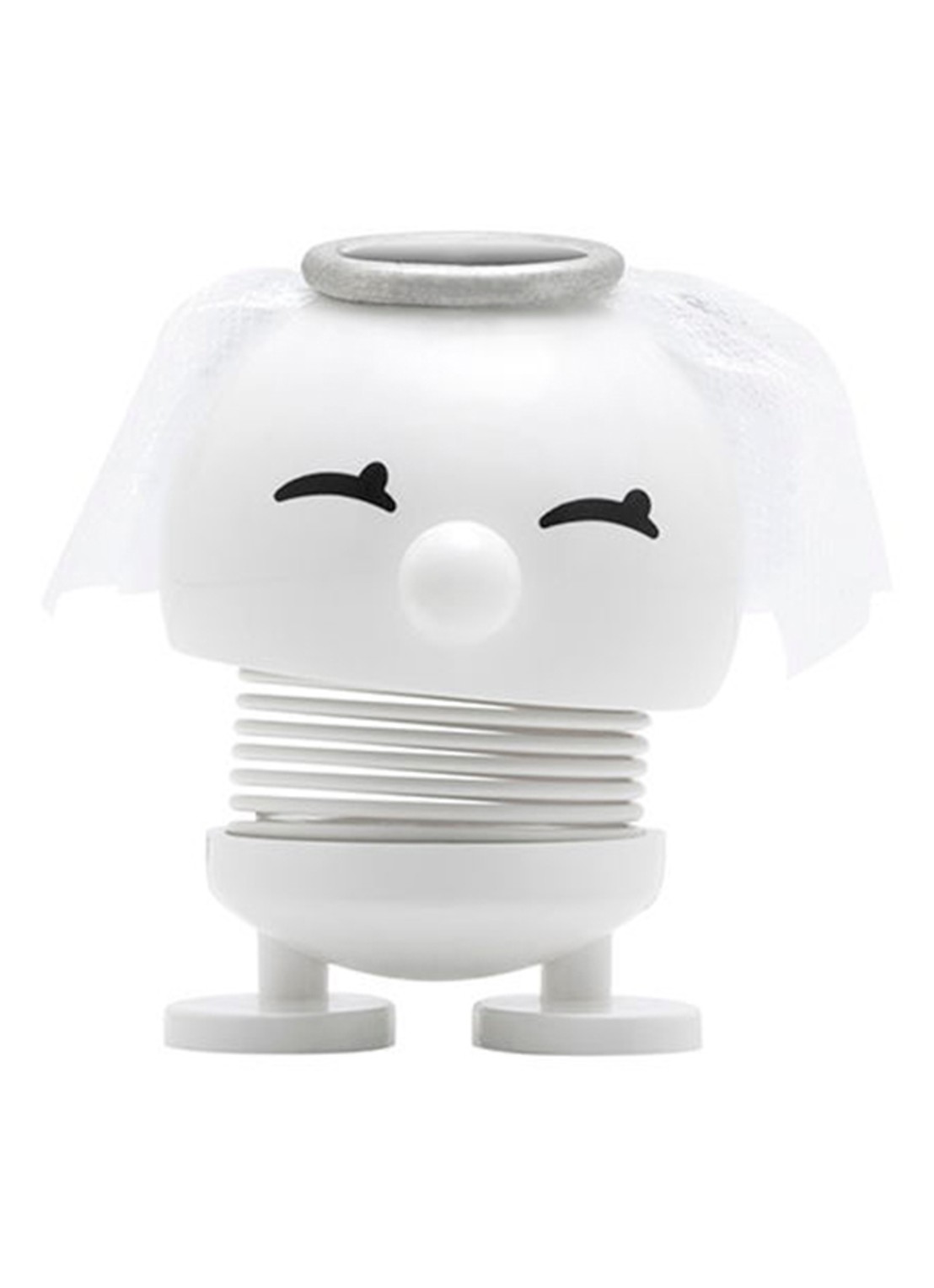 Hoptimist Wedding Bride ornament 7,2 cm - voorkant 2 wit