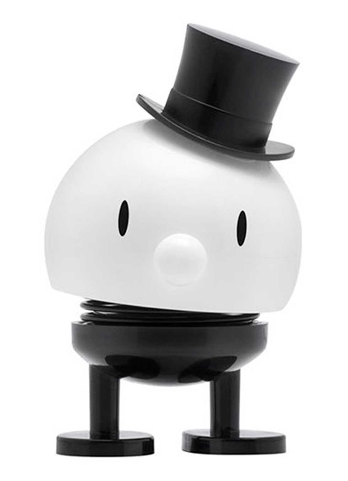Hoptimist Wedding Groom ornament 7,2 cm - voorkant zwart