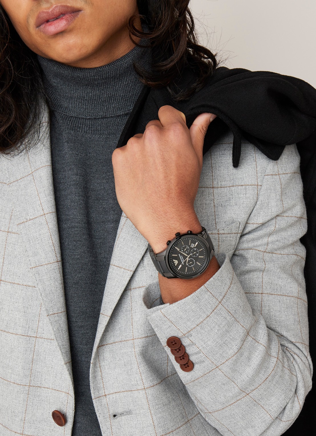 Horloge AR1451 - voorkant 2 antraciet